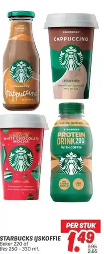 Dekamarkt STARBUCKS IJSKOFFIE aanbieding