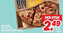Dekamarkt WAGNER BIG CITY OF BIG SENSATION PIZZA aanbieding