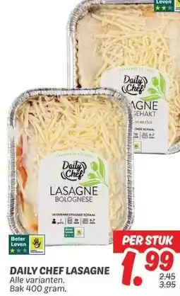 Dekamarkt DAILY CHEF LASAGNE aanbieding
