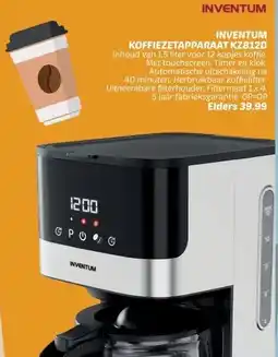 Dekamarkt INVENTUM KOFFIEZETAPPARAAT KZ812D aanbieding