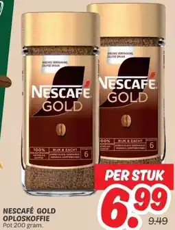 Dekamarkt NESCAFÉ GOLD OPLOSKOFFIE aanbieding