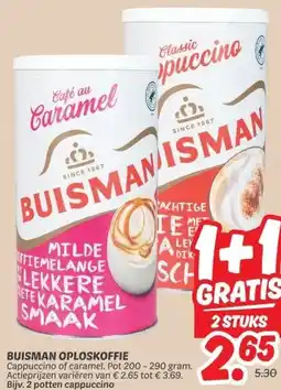 Dekamarkt BUISMAN OPLOSKOFFIE aanbieding