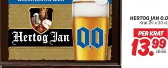 Dekamarkt HERTOG JAN 0.0 aanbieding