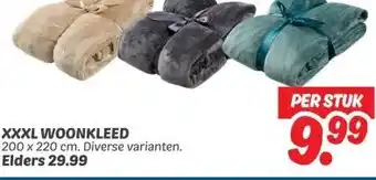 Dekamarkt XXXL WOONKLEED aanbieding