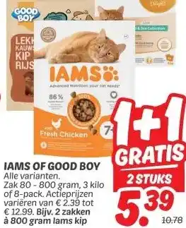 Dekamarkt IAMS OF GOOD BOY aanbieding