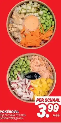 Dekamarkt POKÉBOWL aanbieding