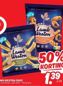 Dekamarkt LAMB WESTON FRIES aanbieding