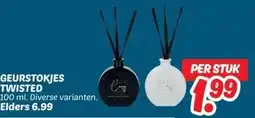 Dekamarkt GEURSTOKJES TWISTED aanbieding