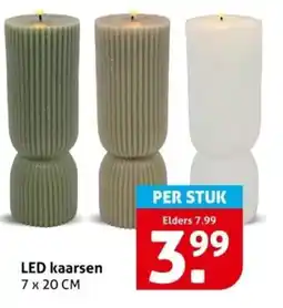 Hoogvliet LED kaarsen aanbieding