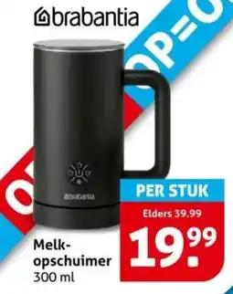 Hoogvliet Brabantia Melk opschuimer aanbieding