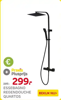 Praxis Essebagno regendouche quartos aanbieding