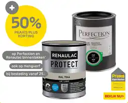 Praxis Op Perfection en Renaulac binnenlakken aanbieding
