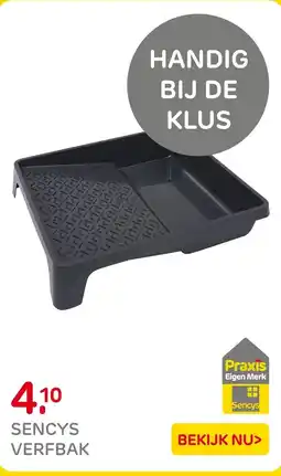 Praxis Sencys verfbak aanbieding