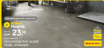 Praxis Decomode pvc vloer tegel dynamic aanbieding