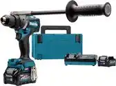 Conrad Makita DF001GD201 Accu-schroefboormachine 40 V 2.5 Ah Li-ion Incl. lader aanbieding