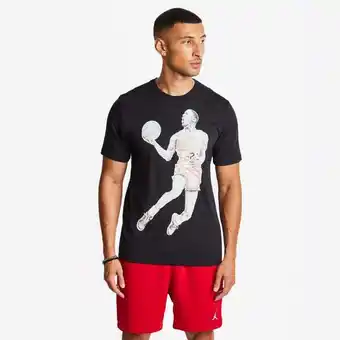 Foot Locker Jordan Gfx T-shirts Heren - Zwart - Maat XS aanbieding