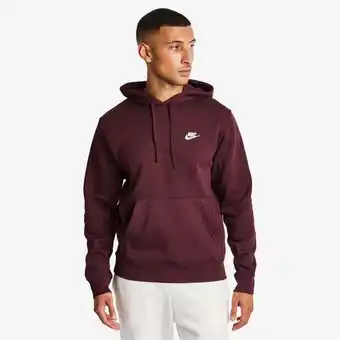 Foot Locker Nike Club Hoodies Heren - Paars - Maat XS aanbieding