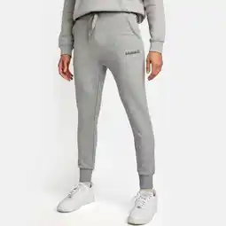 Foot Locker Napapijri Box Broeken Heren - Grijs - Maat S - Katoen Fleece aanbieding