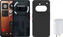 Coolblue Nothing Phone (3a) 256GB Zwart 5G + Accessoirepakket aanbieding