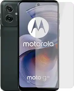 Coolblue Motorola Moto G55 256GB Zwart 5G + Just in Case Tempered Glass Screenprotector aanbieding