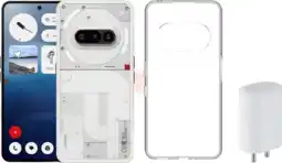 Coolblue Nothing Phone (3a) 256GB Wit 5G + Accessoirepakket aanbieding