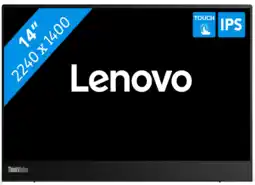 Coolblue Lenovo ThinkVision M14t Gen2 aanbieding