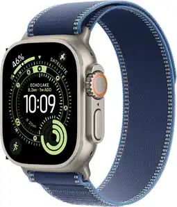 Coolblue Apple Watch Ultra 3 Cellular 49mm Natural Trail Band S/M aanbieding