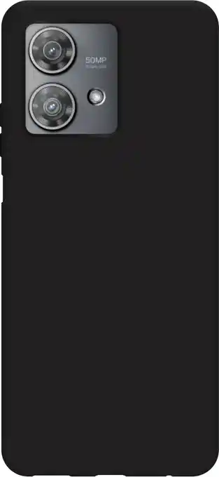 Coolblue Just in Case Soft Design Motorola Edge 40 Neo Back Cover Zwart aanbieding