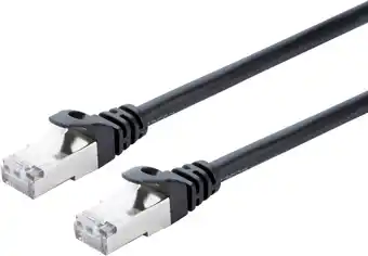 Coolblue BlueBuilt Netwerkkabel FTP CAT6 2 meter zwart aanbieding
