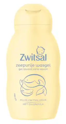 De Online Drogist Zwitsal Zeepvrije Wasgel Mini aanbieding