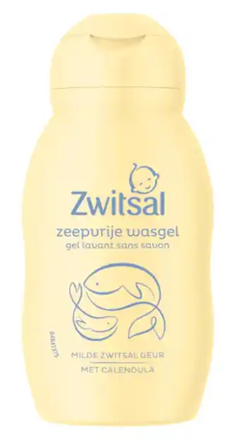 De Online Drogist Zwitsal Zeepvrije Wasgel Mini aanbieding