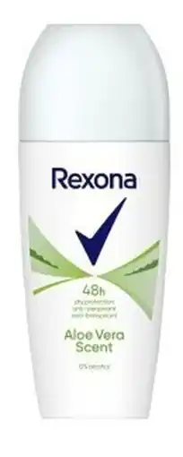 De Online Drogist Rexona 48H Aloe Vera Scent Deoroller 0% Alcohol aanbieding