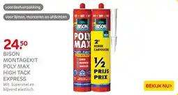 Praxis Bison montagekit poly max high tack express aanbieding