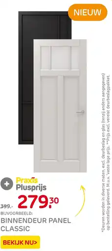 Praxis Binnendeur panel classic aanbieding