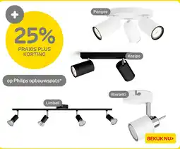 Praxis Op Philips opbouwspots aanbieding