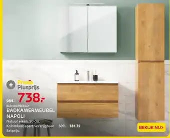 Praxis Badkamermeubel napoli aanbieding