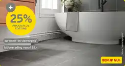 Praxis Op wand en vloertegels aanbieding