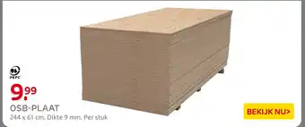 Praxis Osb plaat aanbieding