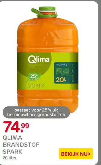 Praxis Qlima Brandstof spark aanbieding