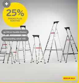 Praxis Op Altrex Double Decker aanbieding
