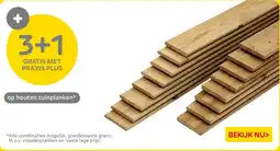 Praxis Op houten tuinplanken aanbieding