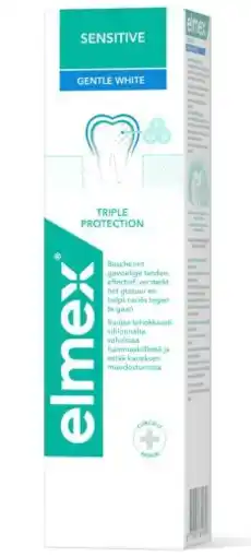 De Online Drogist Elmex Sensitive Tandpasta Whitening aanbieding