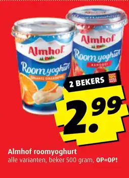 Boni Almhof roomyoghurt aanbieding