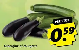 Boni Aubergine of courgette aanbieding