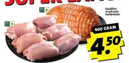 Boni Kipdijfilet of gekruide kipdijrollade aanbieding