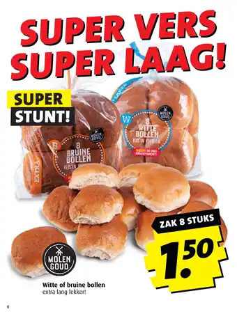 Boni Witte of bruine bollen aanbieding