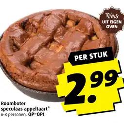 Boni Roomboter speculaas appeltaart aanbieding