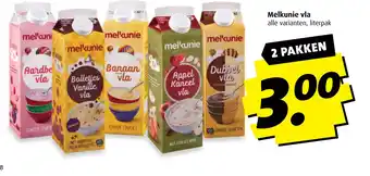 Boni Melkunie vla aanbieding