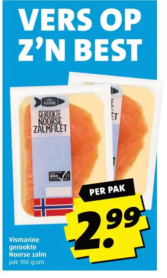 Boni Vismarine gerookte Noorse zalm aanbieding