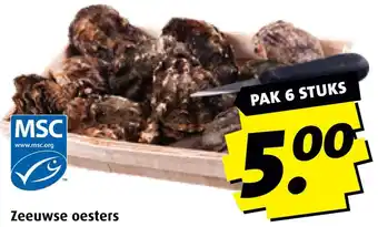 Boni Zeeuwse oesters aanbieding